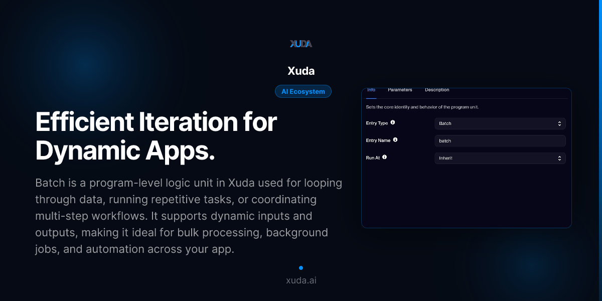 Efficient Iteration for Dynamic Apps.