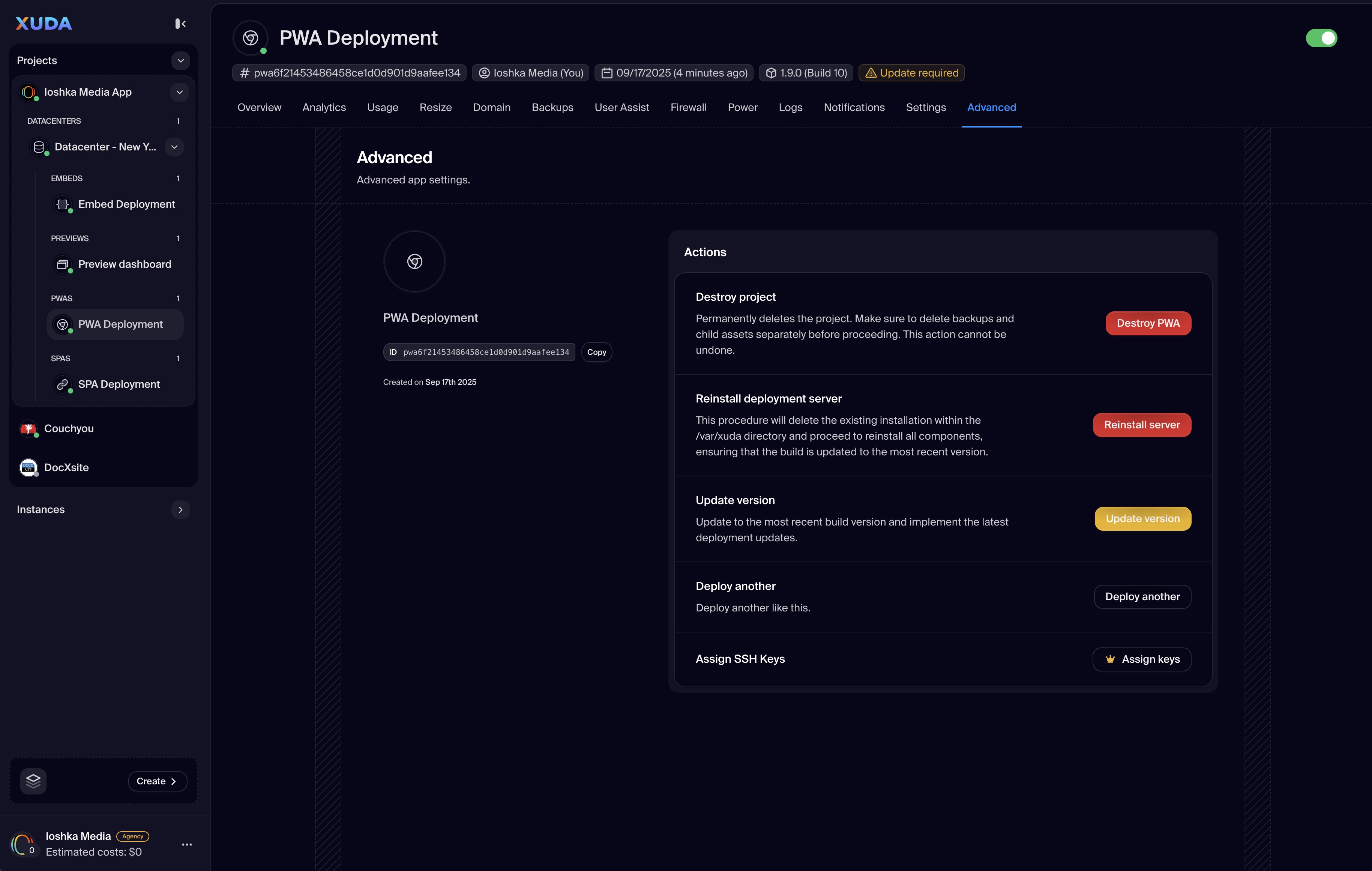 Control advanced deployment operations with precision.